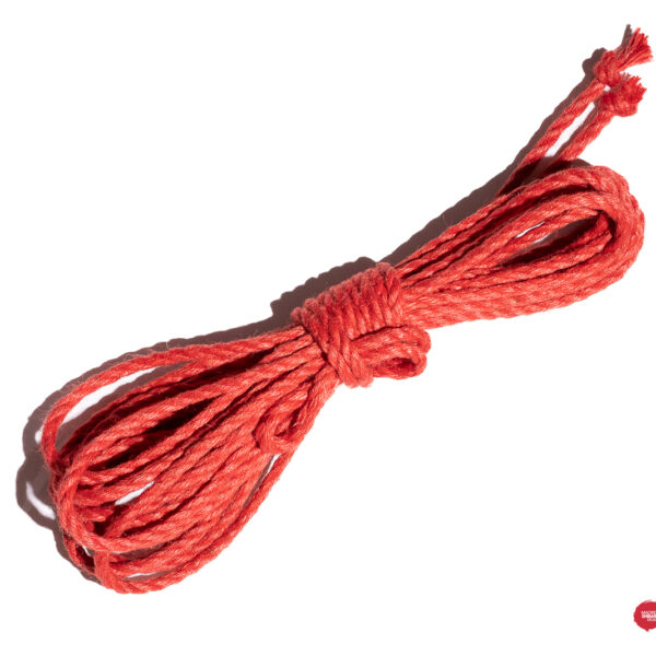 Cuerda de yute para shibari premium roja